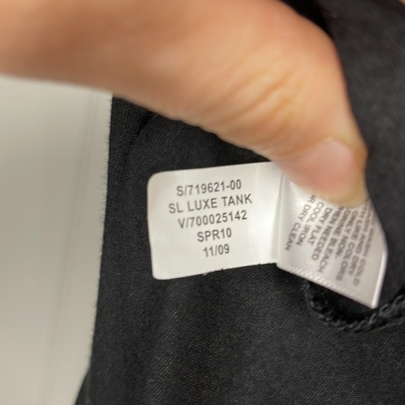 Banana Republic Black Luxe Tank - Picture 6 of 6